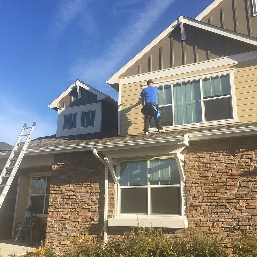 Cleaning a window